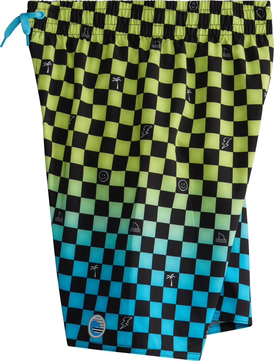 Laguna Boys' 8-14 Checked Out Volley Swimsuit - view number 2