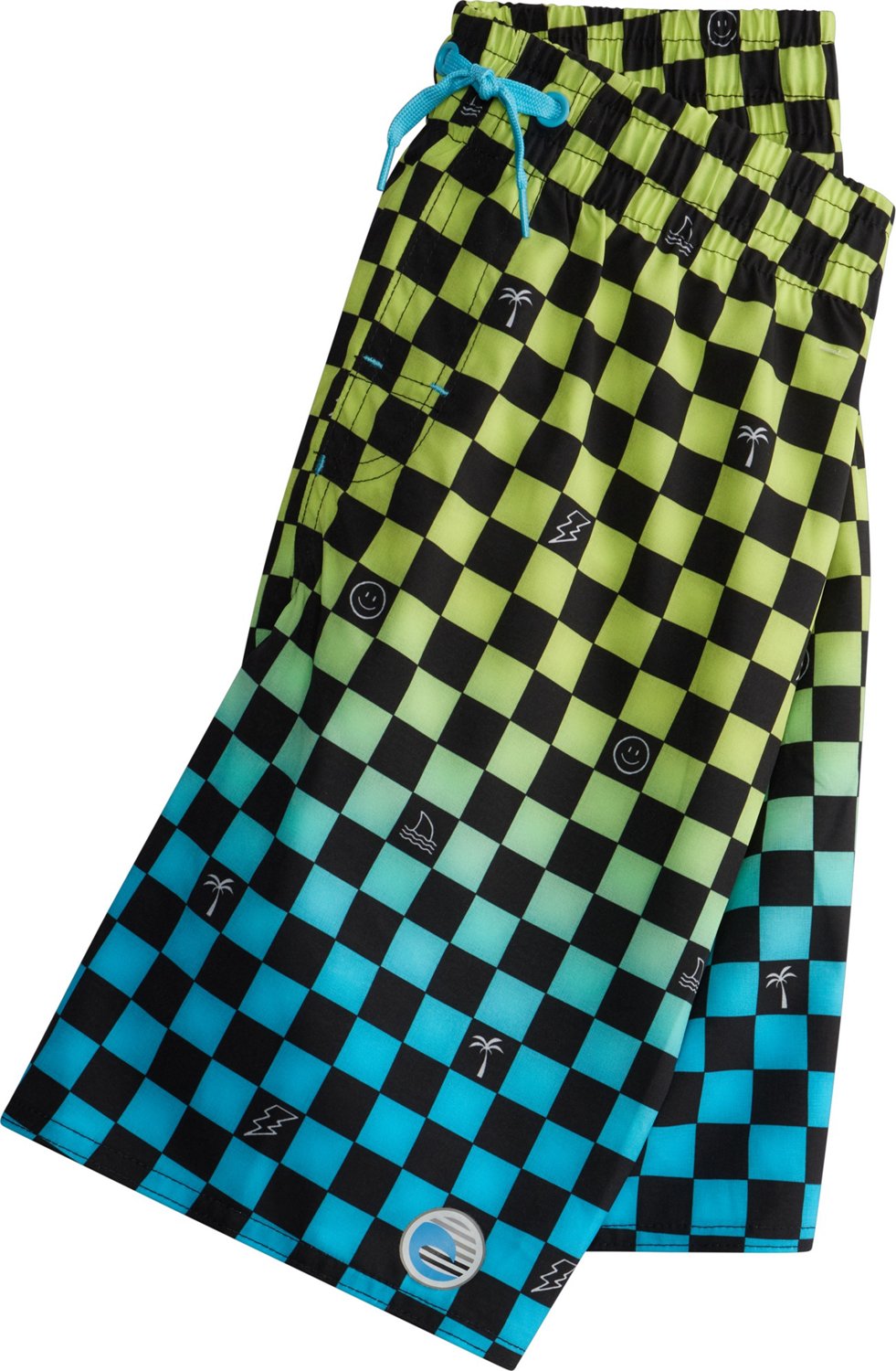 Laguna Boys' 8-14 Checked Out Volley Swimsuit - view number 3