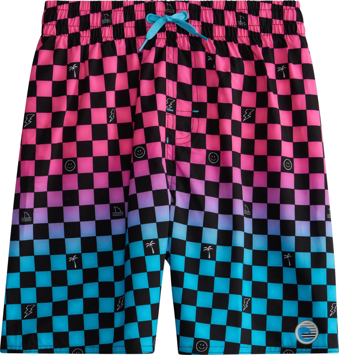 Laguna Boys' Checked Out Volley Swimsuit - view number 3