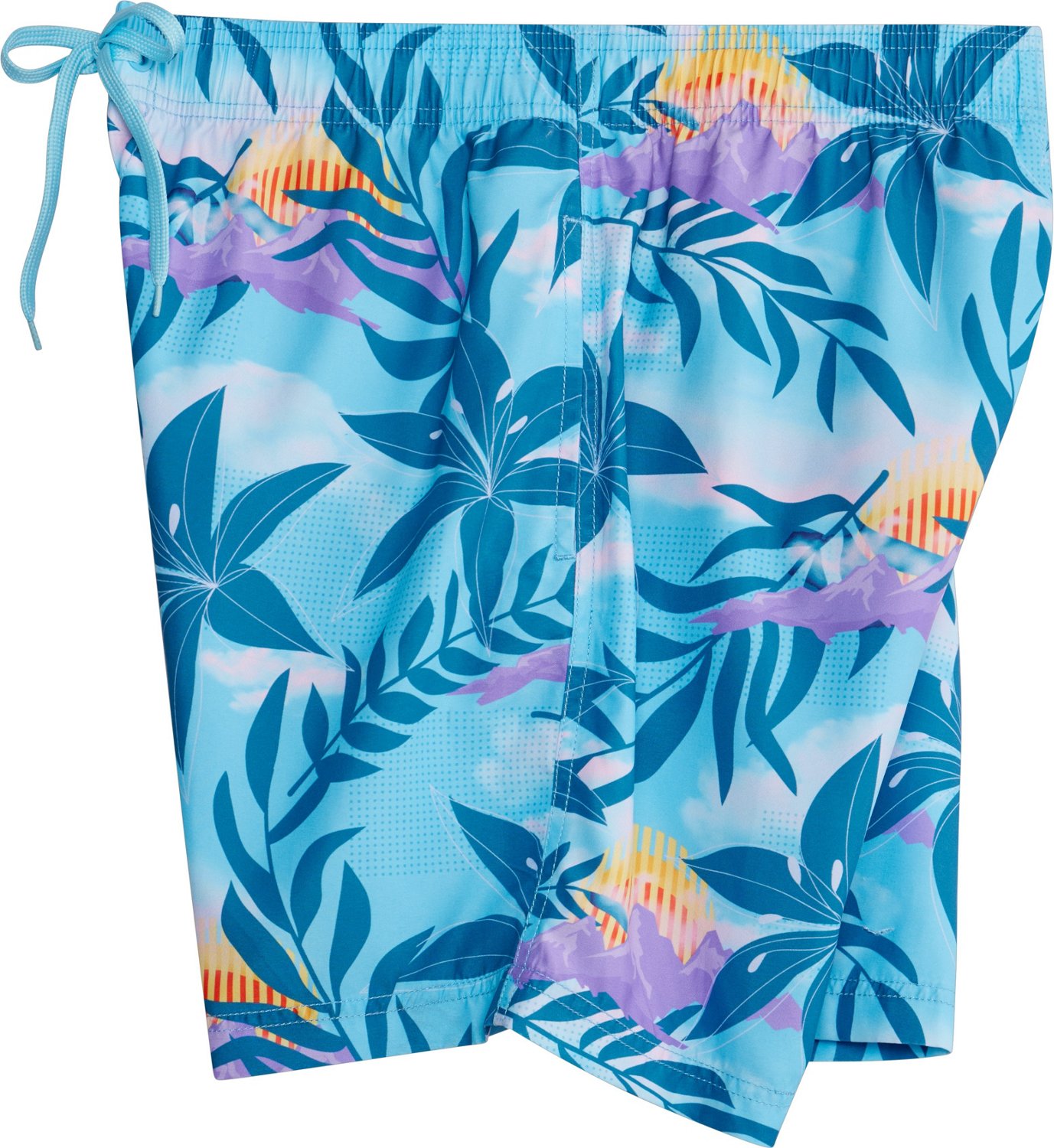 Burnside Men’s Palm Floral Volley Swim Shorts - view number 2
