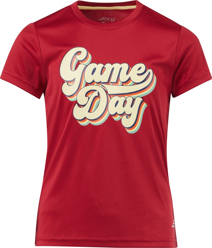 BCG Girls' Turbo Retro Game Day T-shirt