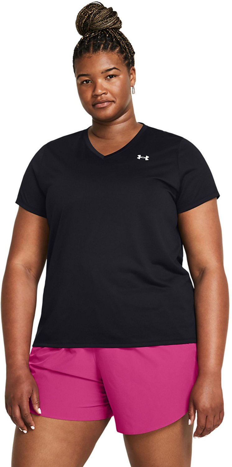 Under Armour Women's Tech™ V-Neck Short Sleeve Plus Size T-shirt