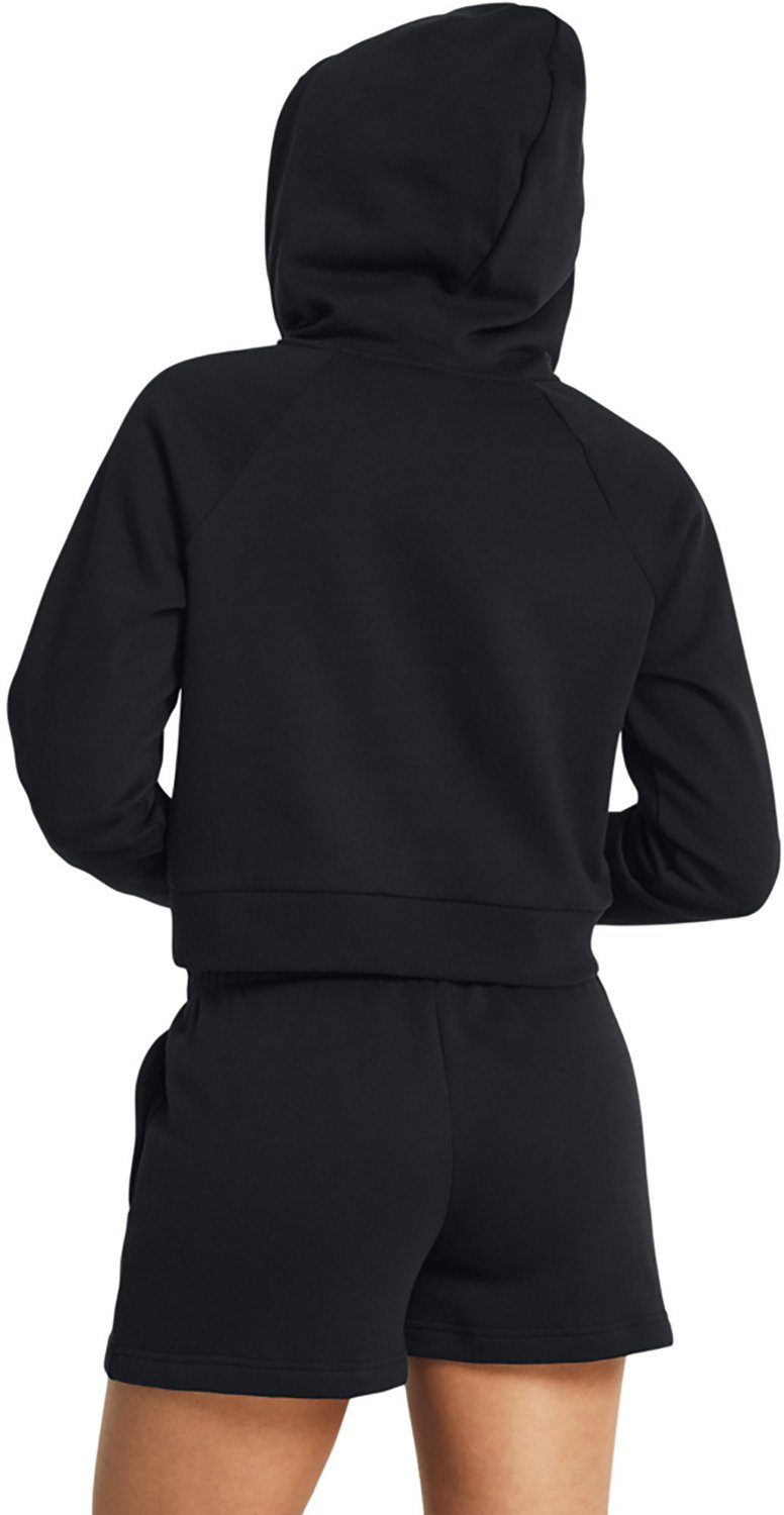 Under Armour Women's Rival Fleece Full-Zip Crop Sweatshirt - view number 2