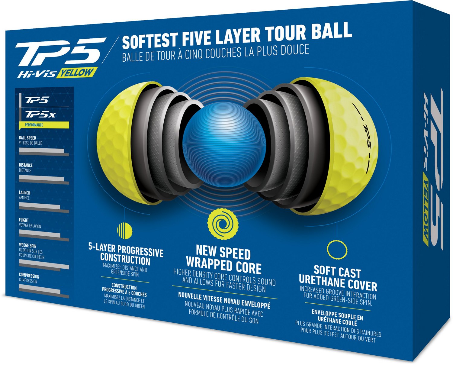 TaylorMade 2024 TP5 Golf Balls 12-Pack                                                                                           - view number 2