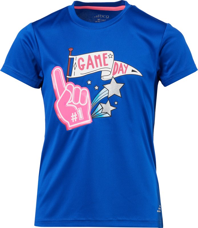 BCG Girls' Training Turbo Game Day Tee