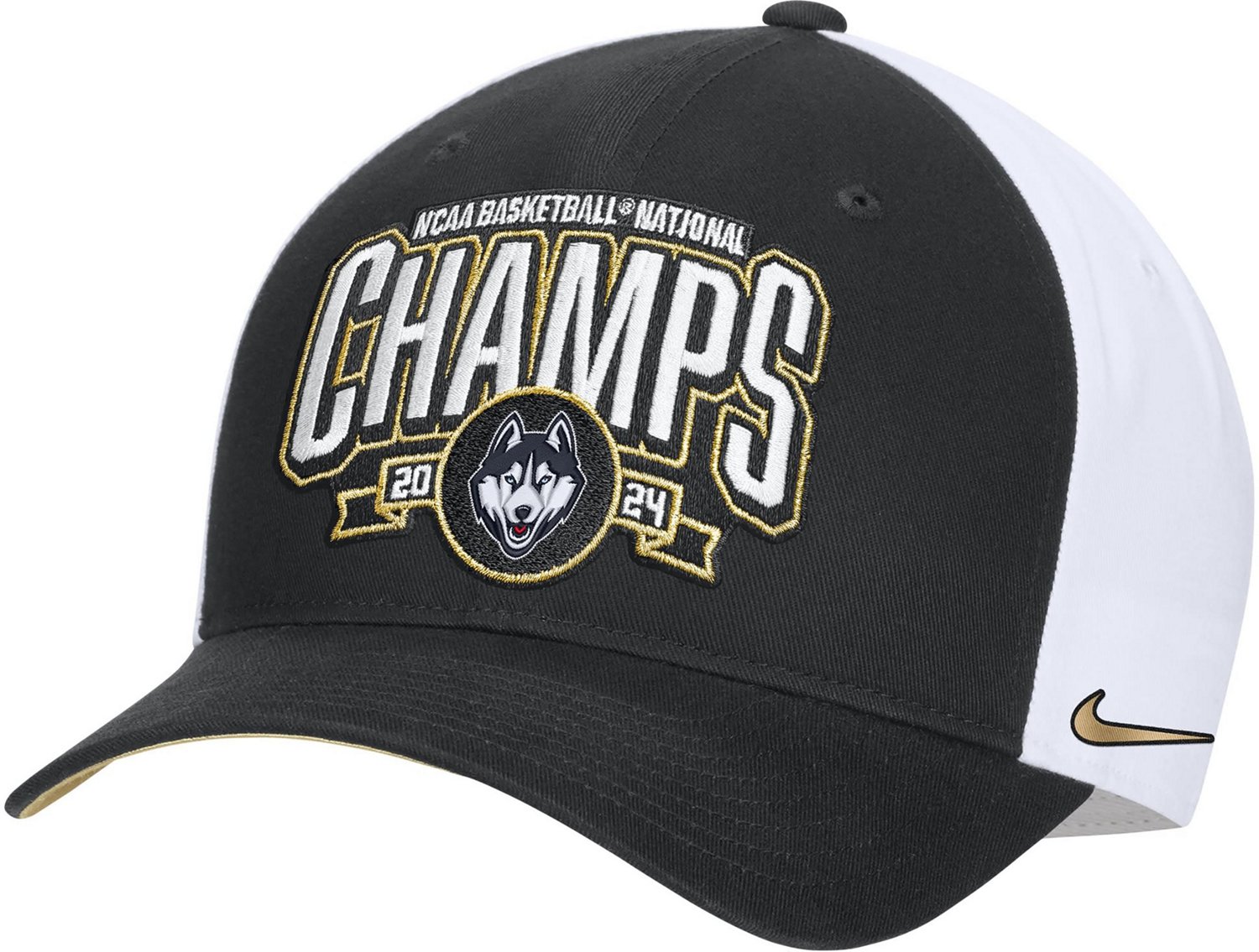 Nike Men's UConn Huskies 2024 Men's Basketball Champs Locker Room Hat ...