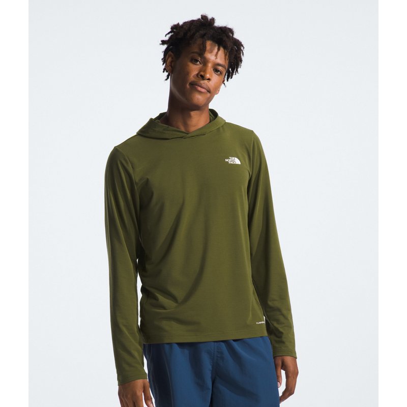 The North Face Men's Adventure Sun Hoodie Forest O, X-Large - Branded Graphic T's at Academy Sports