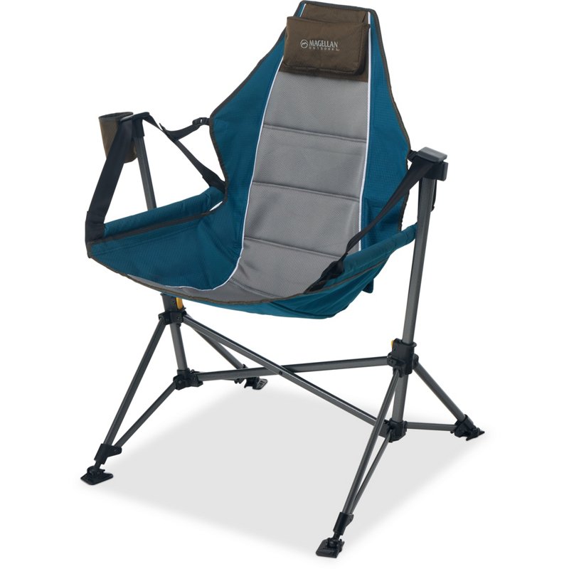 Magellan Outdoors Collapsible Hammock Chair Blue - Collapsible Furniture at Academy Sports