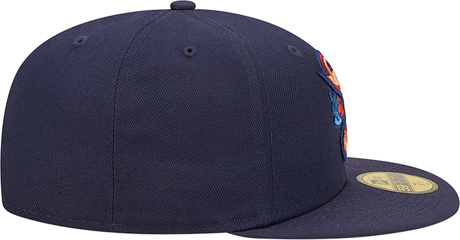 New Era Men's Jacksonville Jumbo Shrimp AC Home 59FIFTY Cap - view number 4