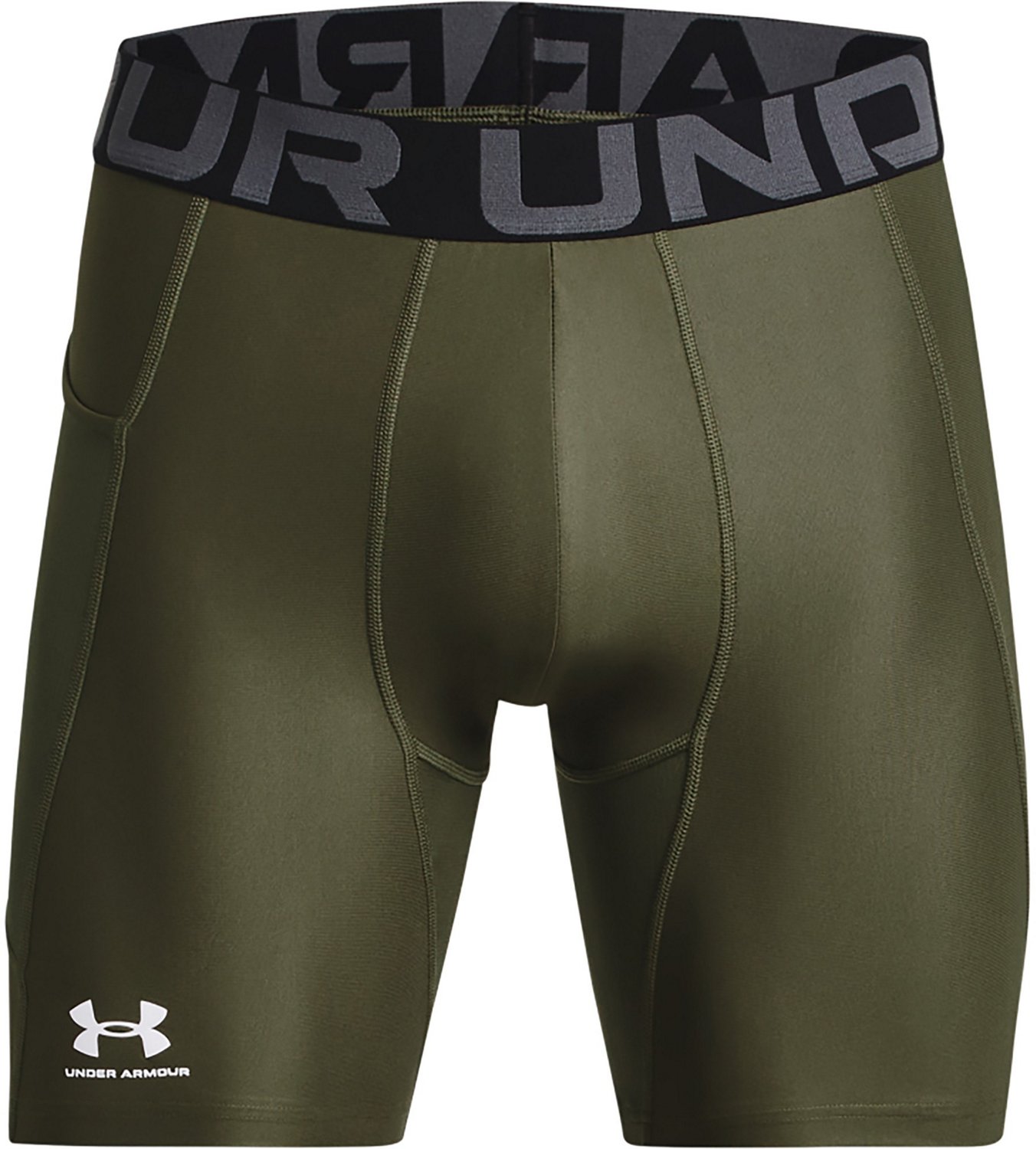 Under Armour Men's HeatGear Compression Shorts 6 in - view number 4