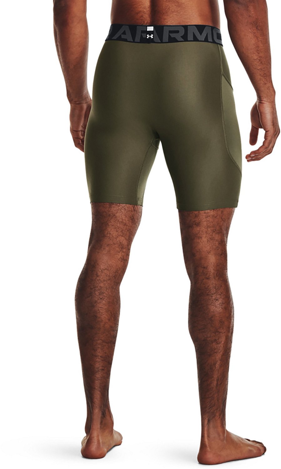 Under Armour Men's HeatGear Compression Shorts 6 in - view number 2