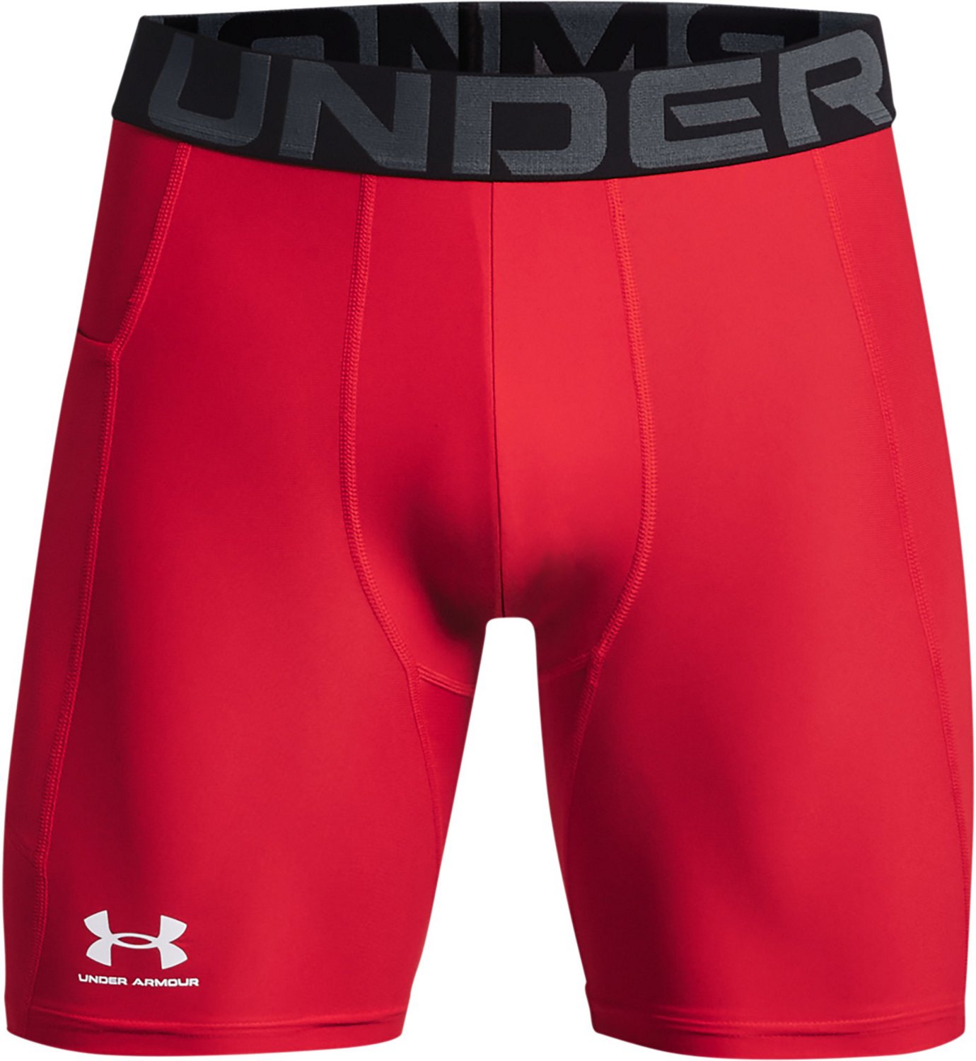 Under Armour Men s HeatGear Compression Shorts 6 in Academy