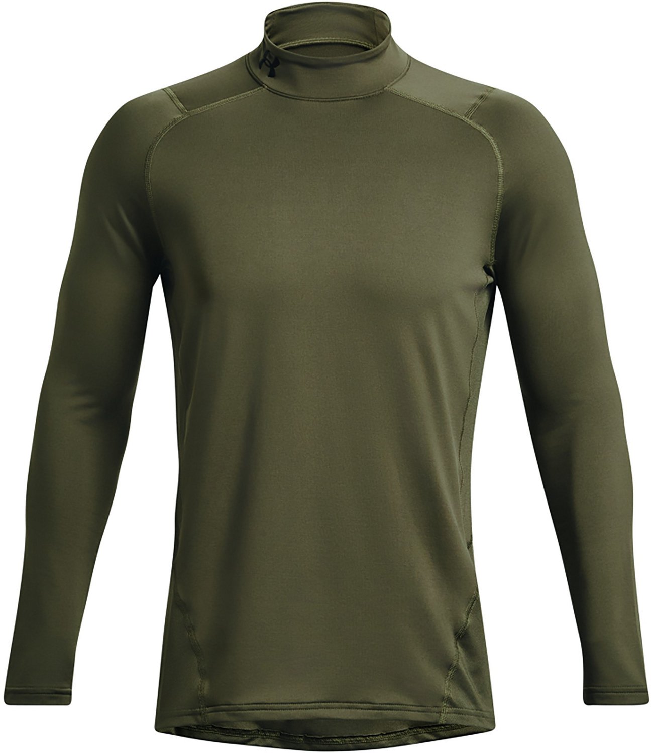 Under Armour Men s CG Armour Fitted Mock Long Sleeve Top Academy