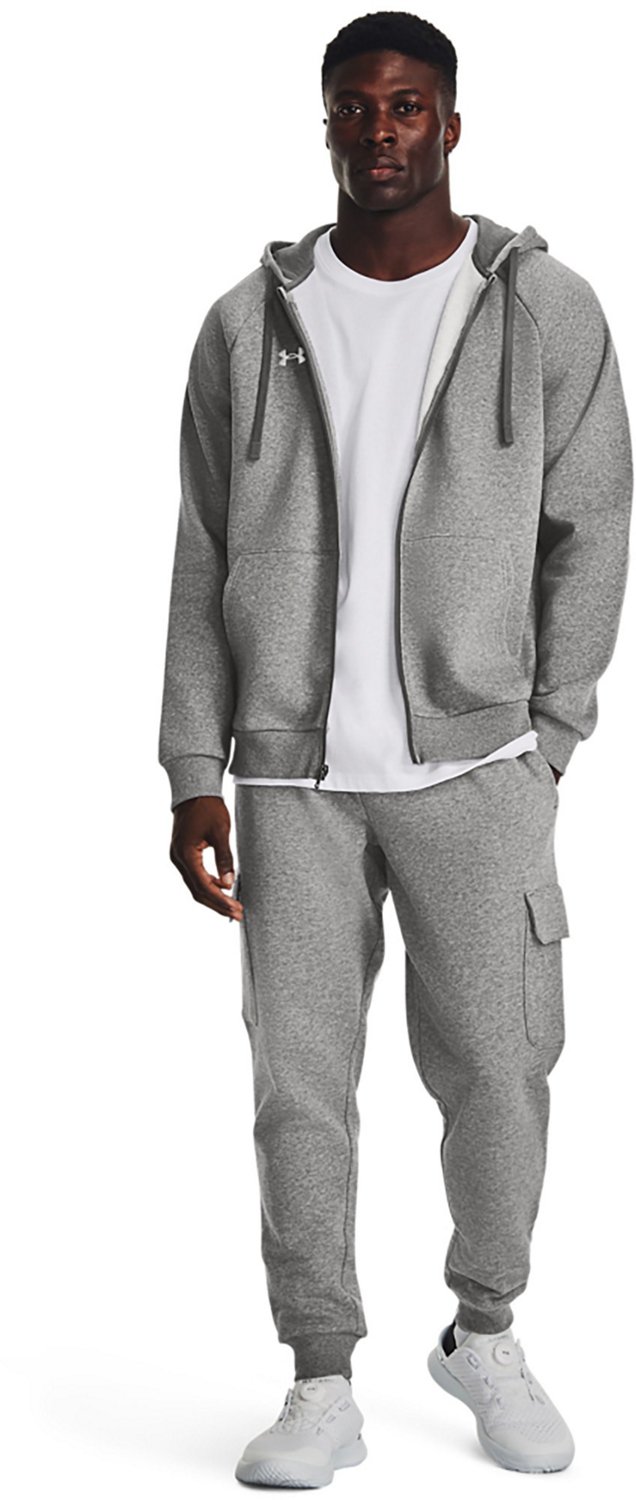 Under Armour Men's Rival Fleece Full Zip Hoodie                                                                                  - view number 4