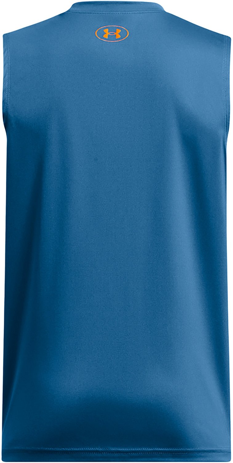 Under Armour Boys' Tech Hybrid Print Fill Tank Top - view number 2