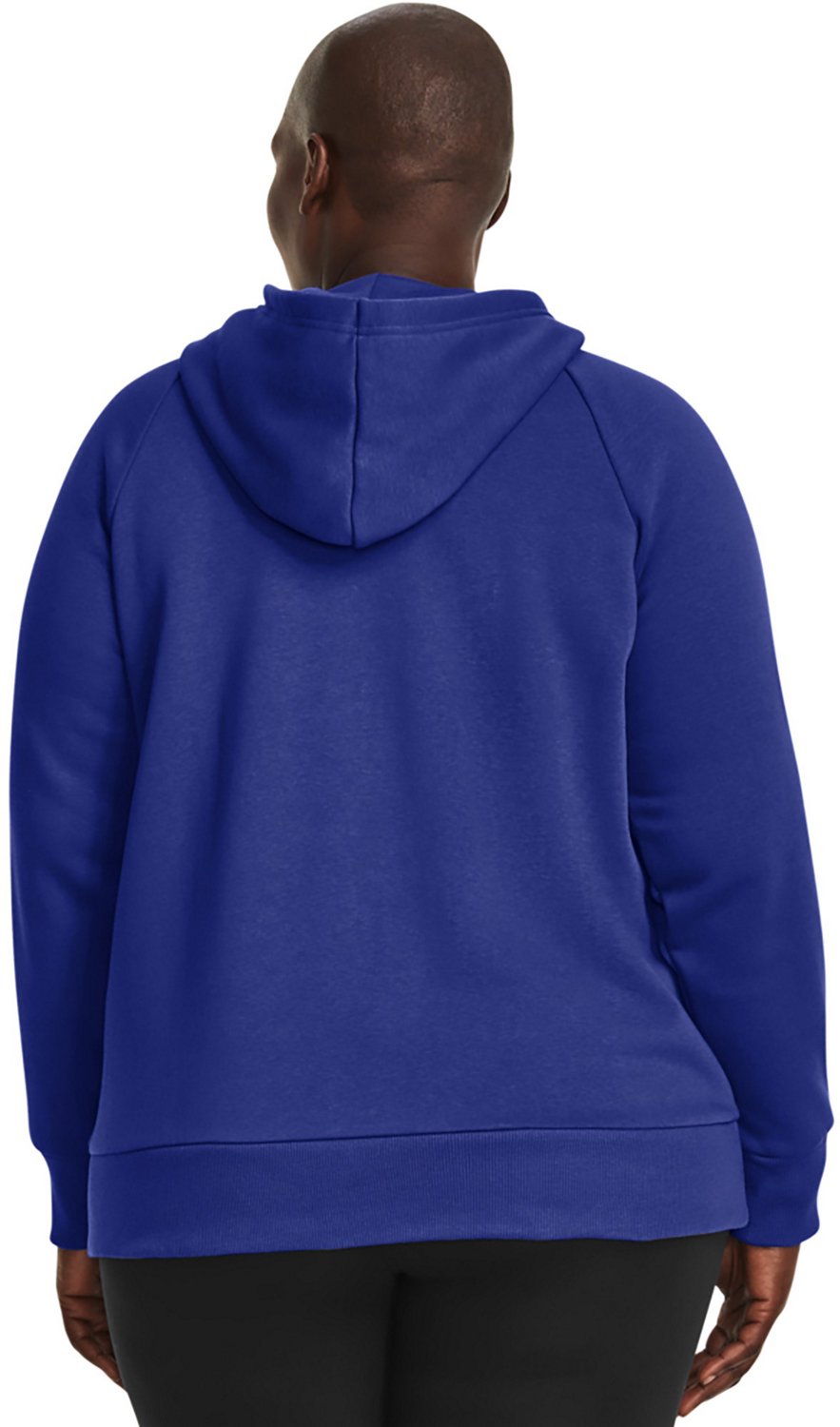Under Armour Women s Rival Fleece Plus Size Full Zip Hoodie Academy