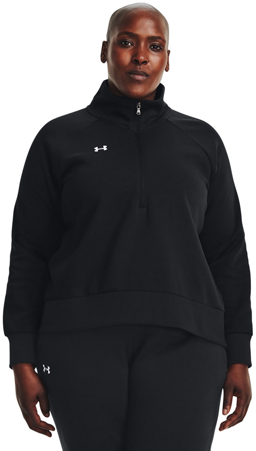 Under Armour Women's Rival Fleece Plus Size Half Zip Hoodie | Academy