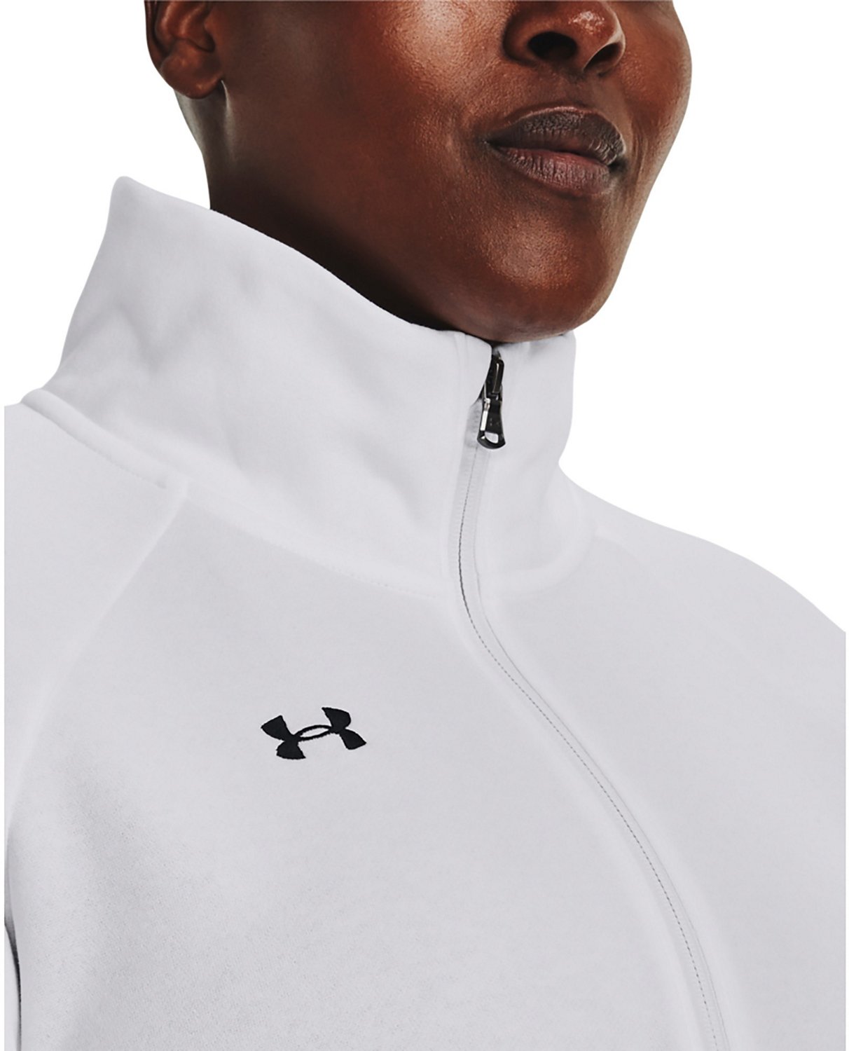 Under Armour Women's Rival Fleece Plus Size Half Zip Hoodie - view number 3
