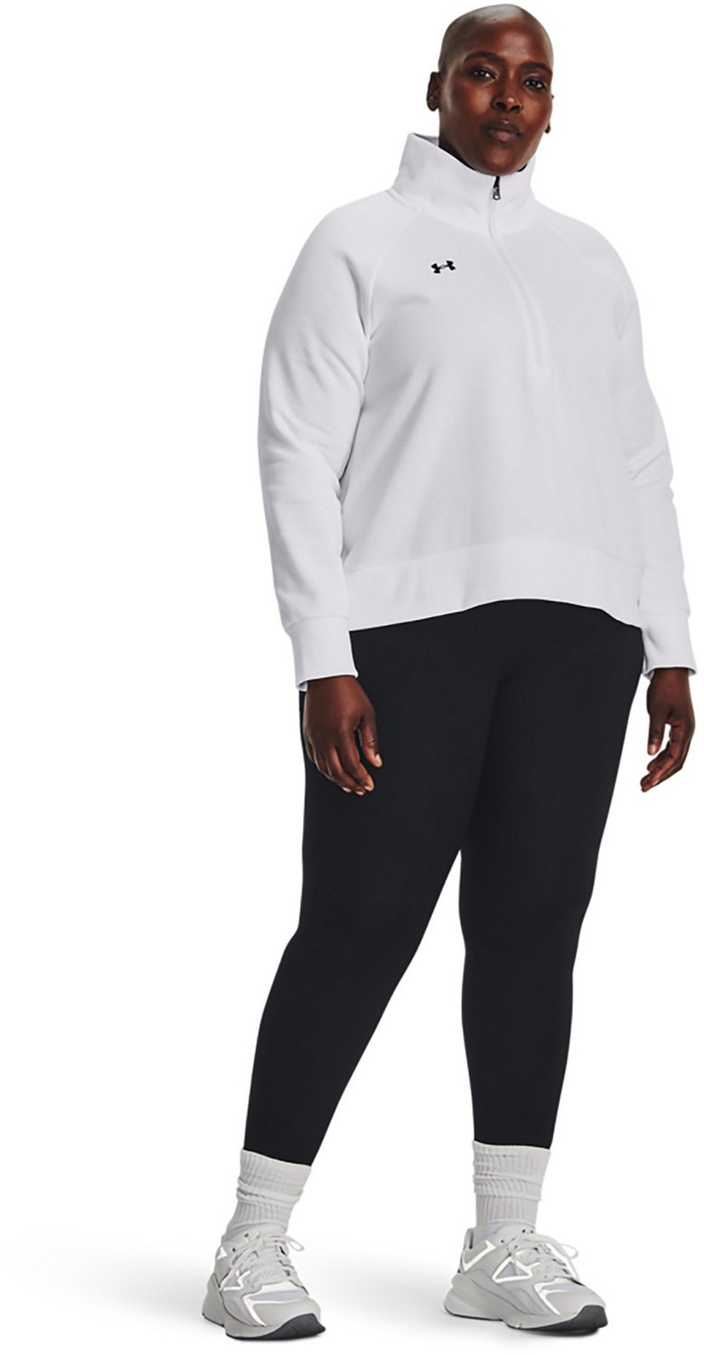 Under Armour Women's Rival Fleece Plus Size Half Zip Hoodie - view number 4