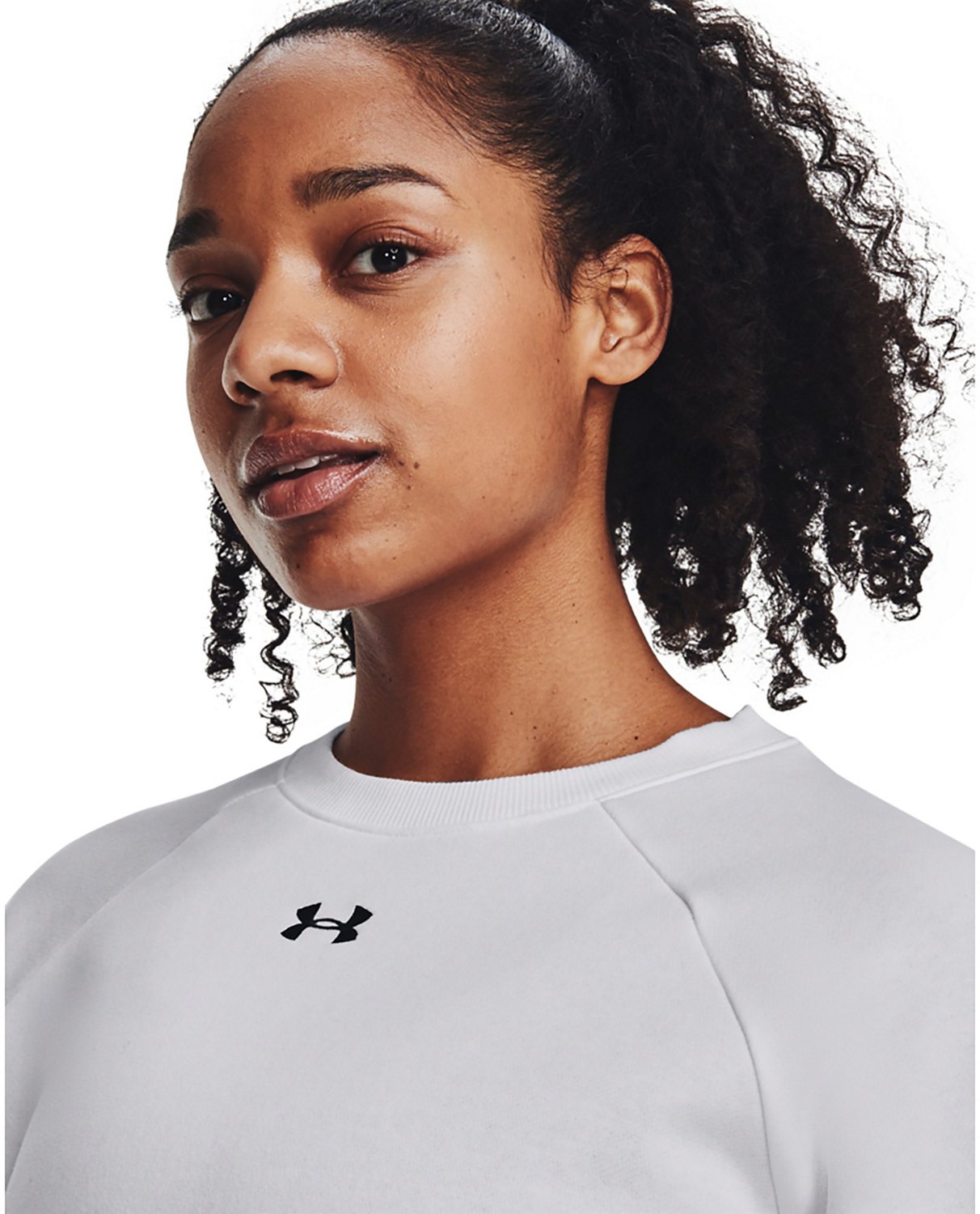 Under Armour Women's Rival Fleece Crew Neck Sweatshirt - view number 3