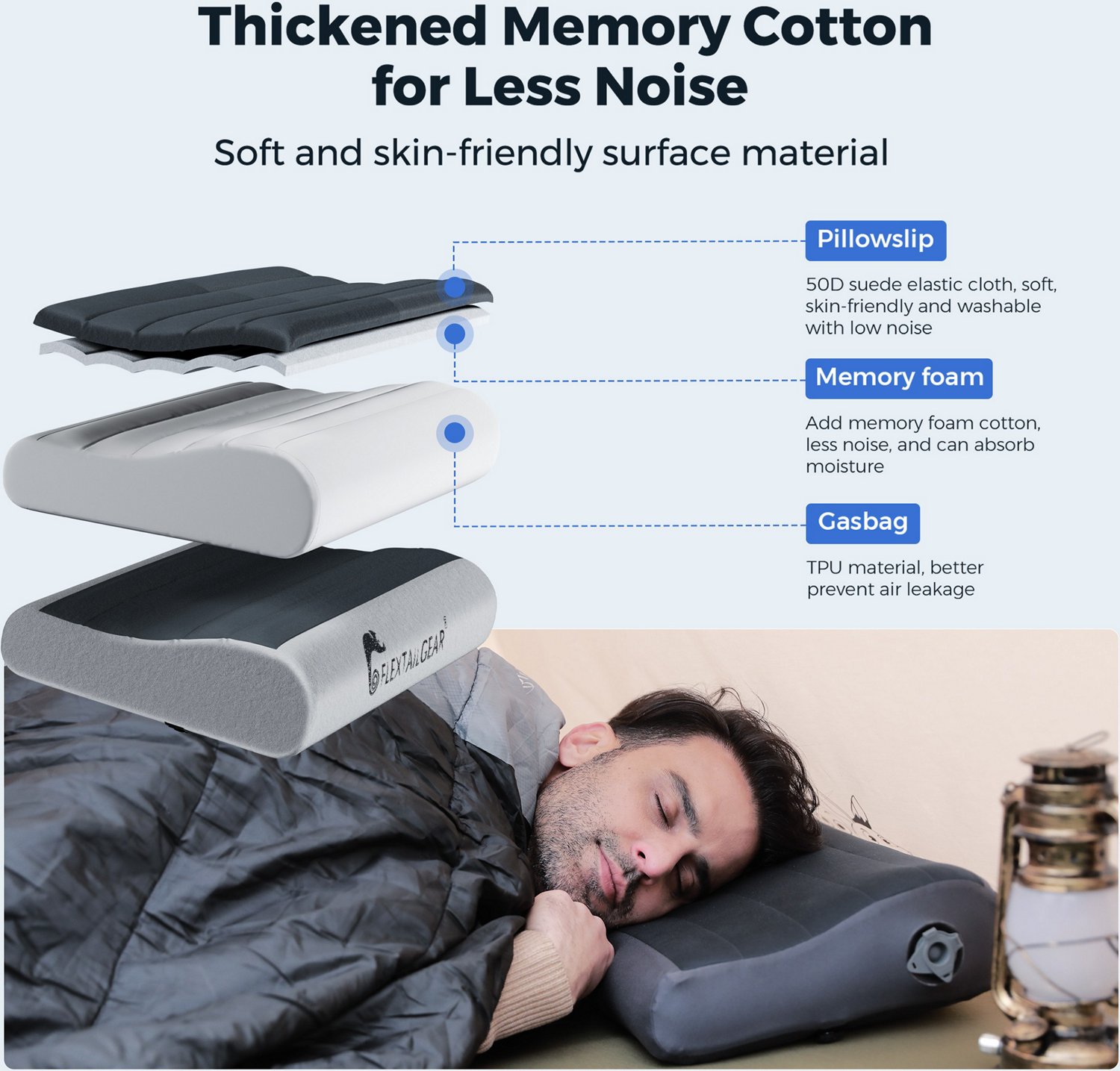 Flextail Zero Air Pillow                                                                                                         - view number 6