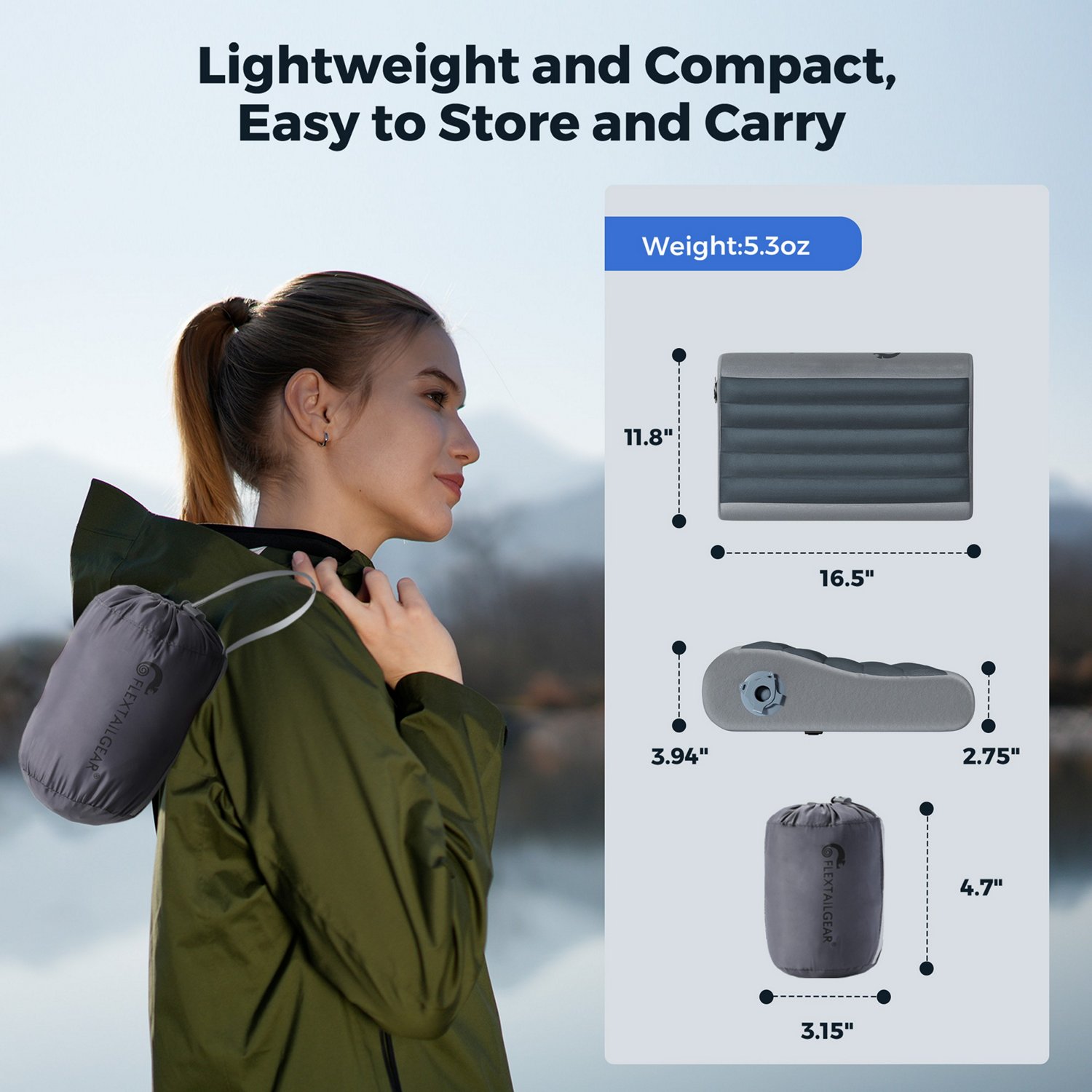 Flextail Zero Air Pillow                                                                                                         - view number 8