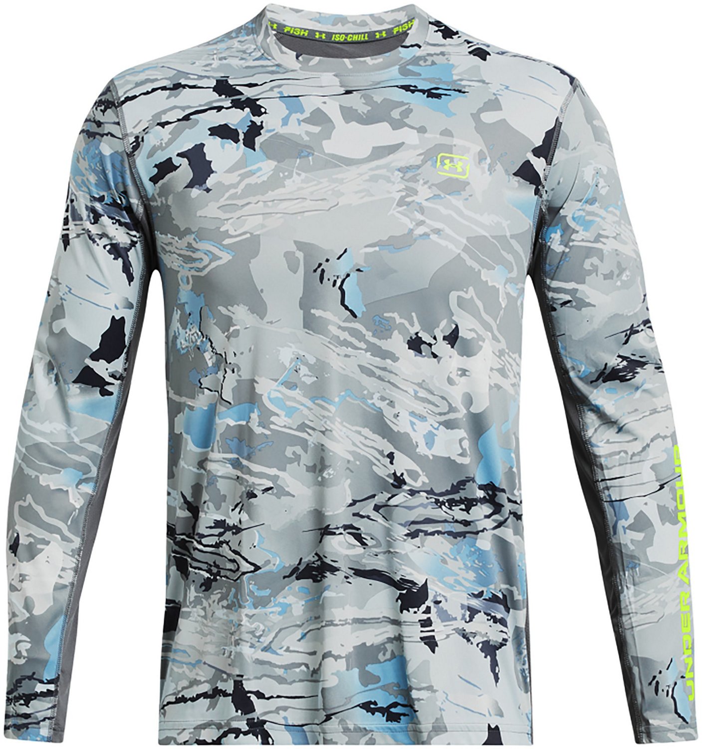 Under Armour Men's Iso-Chill Shorebreak Camo Long Sleeve T-shirt                                                                 - view number 3