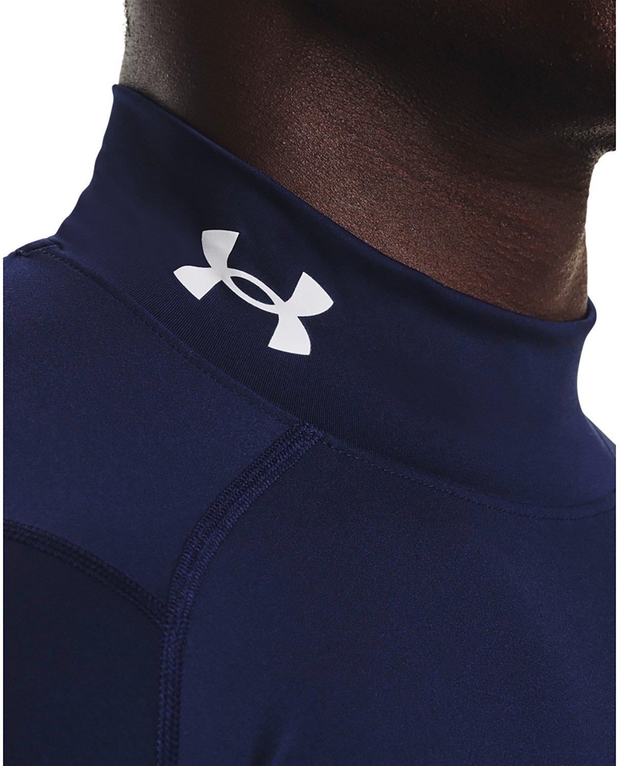 Under Armour Men's HeatGear Amour Compression Mock Long-Sleeve Shirt - view number 3