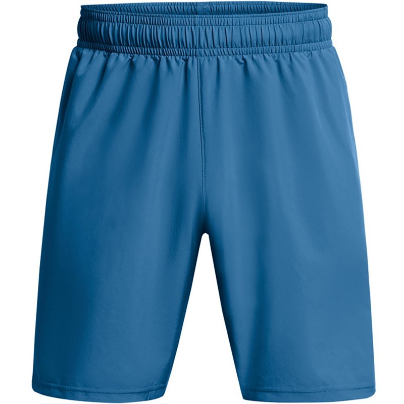 Under Armour Men's Woven Wordmark Shorts 8.25 in Photon Blue/White, 2X-Large - Men's Athletic Performance Bottoms at Academy Sports