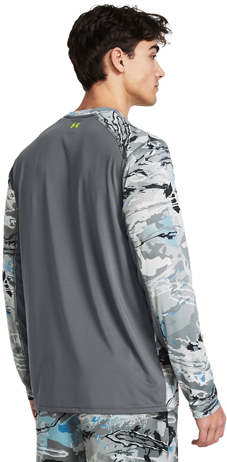 Under Armour Men's Iso-Chill Shorebreak Camo Long Sleeve T-shirt                                                                 - view number 2