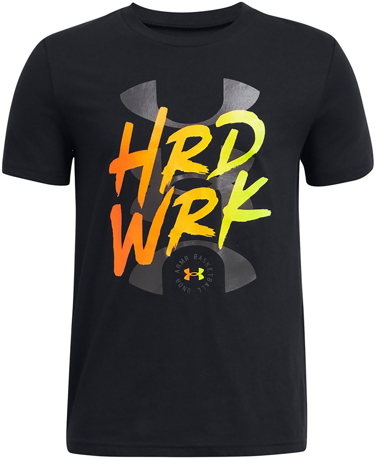 Tシャツ・カットソー STARTER Starter Block Core Basketball Graphic Short Sleeve Under Armour Boys' Basketball Hard Work Short Sleeve T-shirt