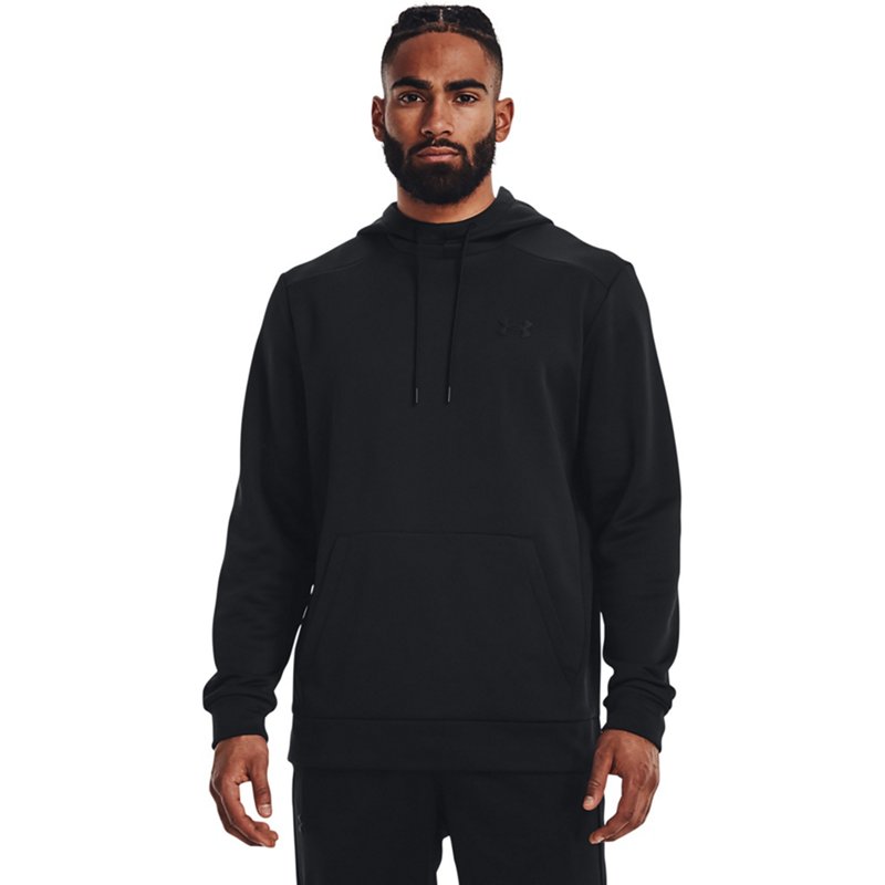 Under Armour Men's Armour Fleece Hoodie Black, Medium - Men's Athletic Fleece at Academy Sports