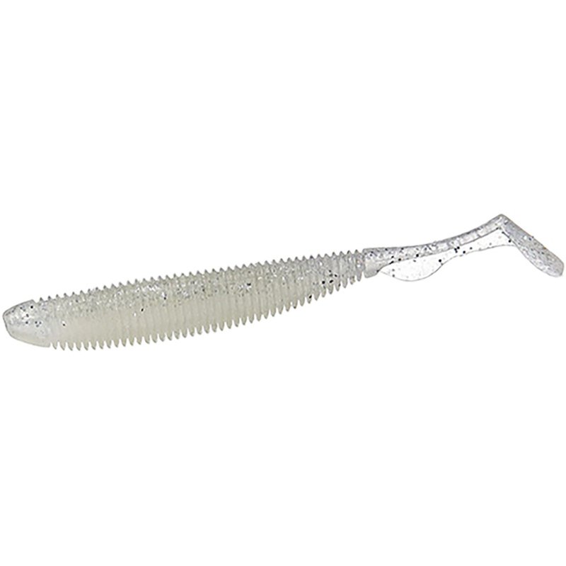 Duckett Fishing BD 3-1/2 in Real Thing Shad Unrigged Plastic Swimbaits 5-Pack Pearl - Frsh Wtr Soft Plastic at Academy Sports