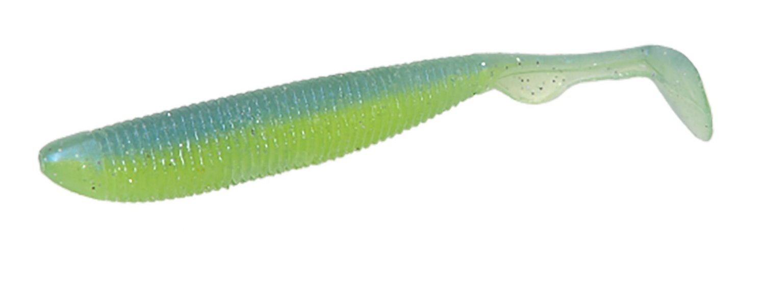 Duckett Fishing BD 4-1/2 in Subtle Tail Unrigged Soft Baits 4-Pack - view number 1