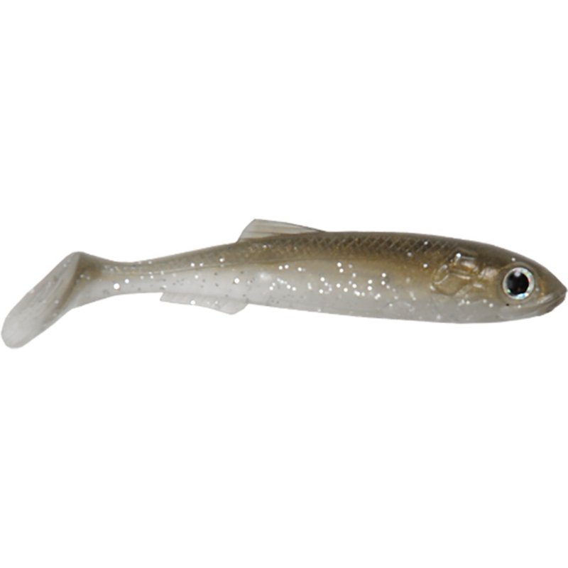 Duckett Fishing BD 3-1/2 in Real Thing Shad Unrigged Plastic Swimbaits 5-Pack Electric Shad - Frsh Wtr Soft Plastic at Academy Sports