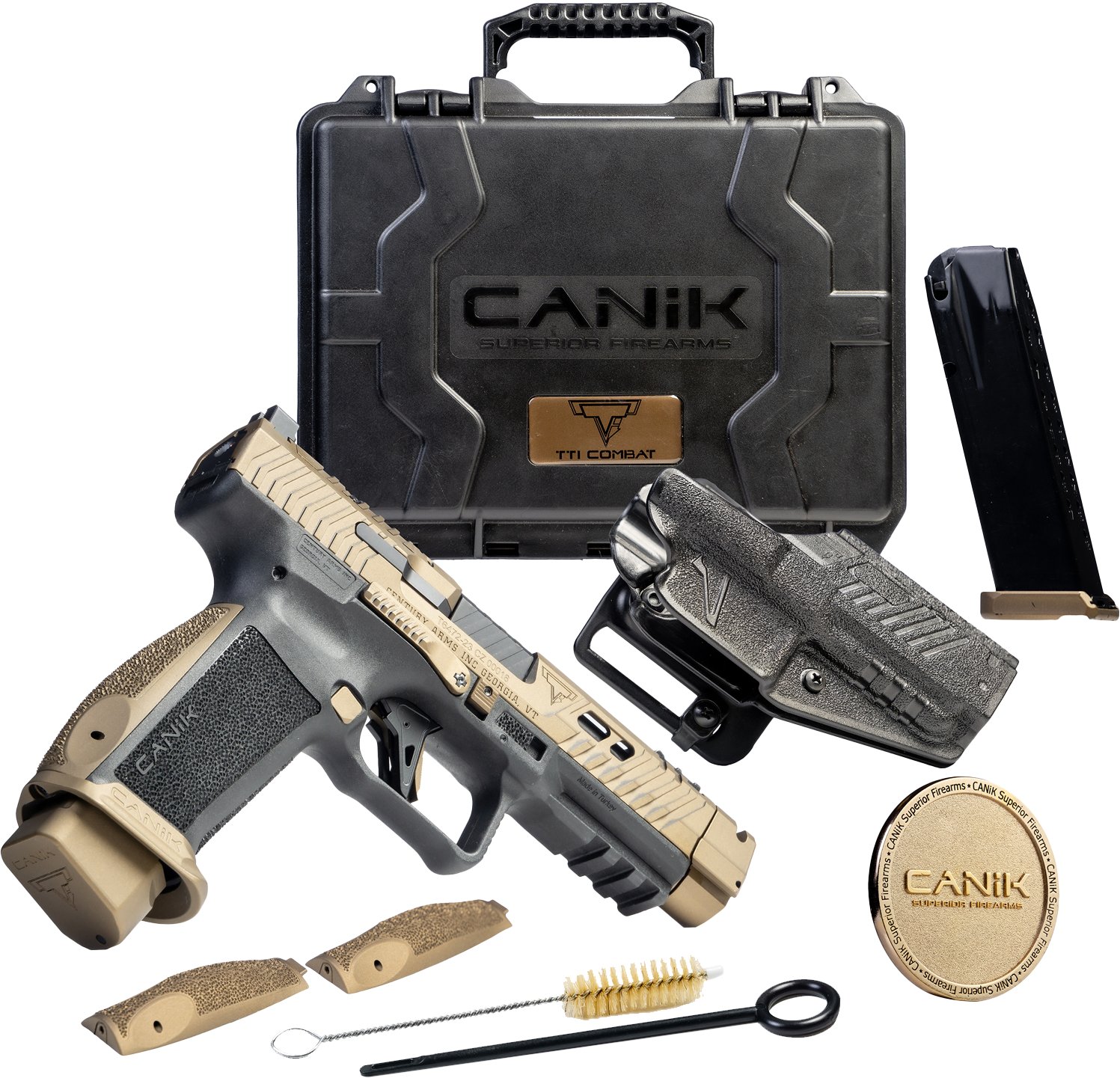 Canik TTI Combat 9MM 18RD Pistol Bundle | Academy