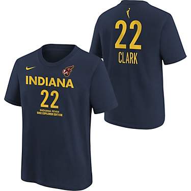 Nike Youth Indiana Fever WNBA Caitlin Clark Explorer Name & Number T-shirt                                                      
