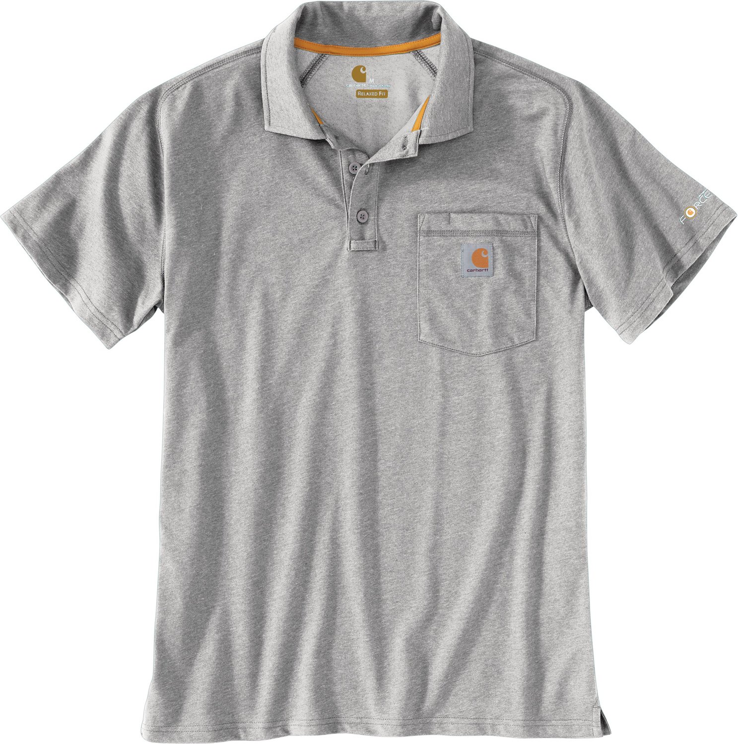 Carhartt Men's Force Delmont Pocket Polo Shirt