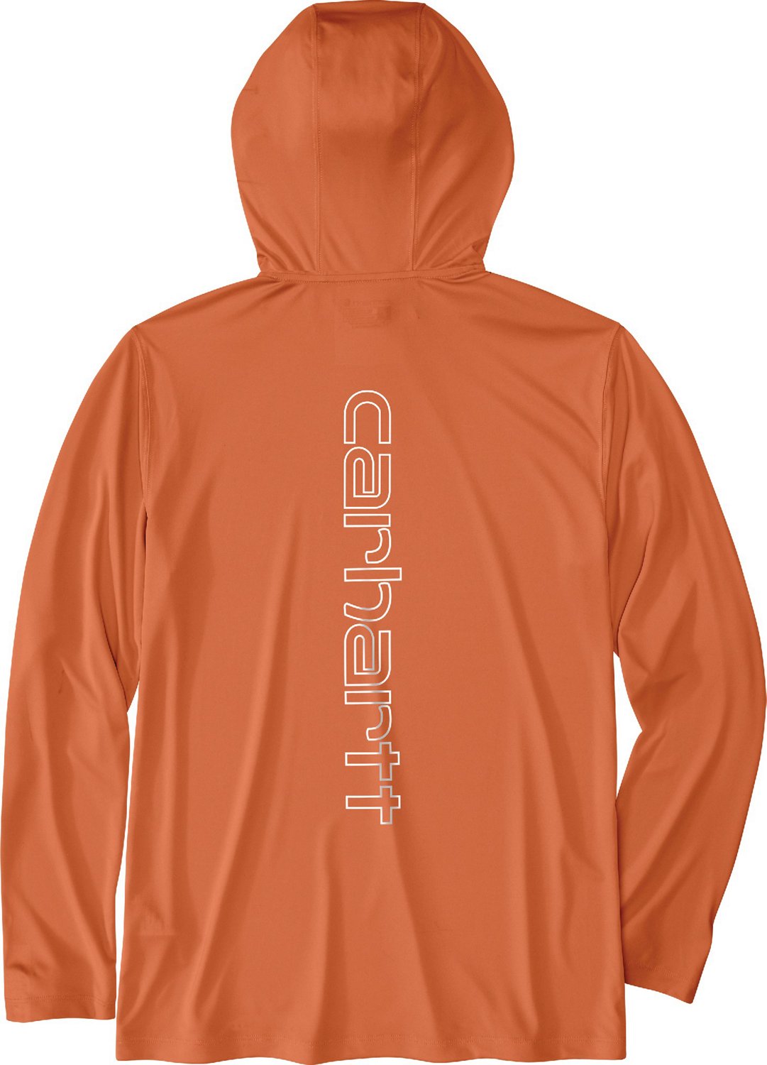 Carhartt Men's Force Sun Defender Lightweight Hooded Long Sleeve T-shirt                                                         - view number 3