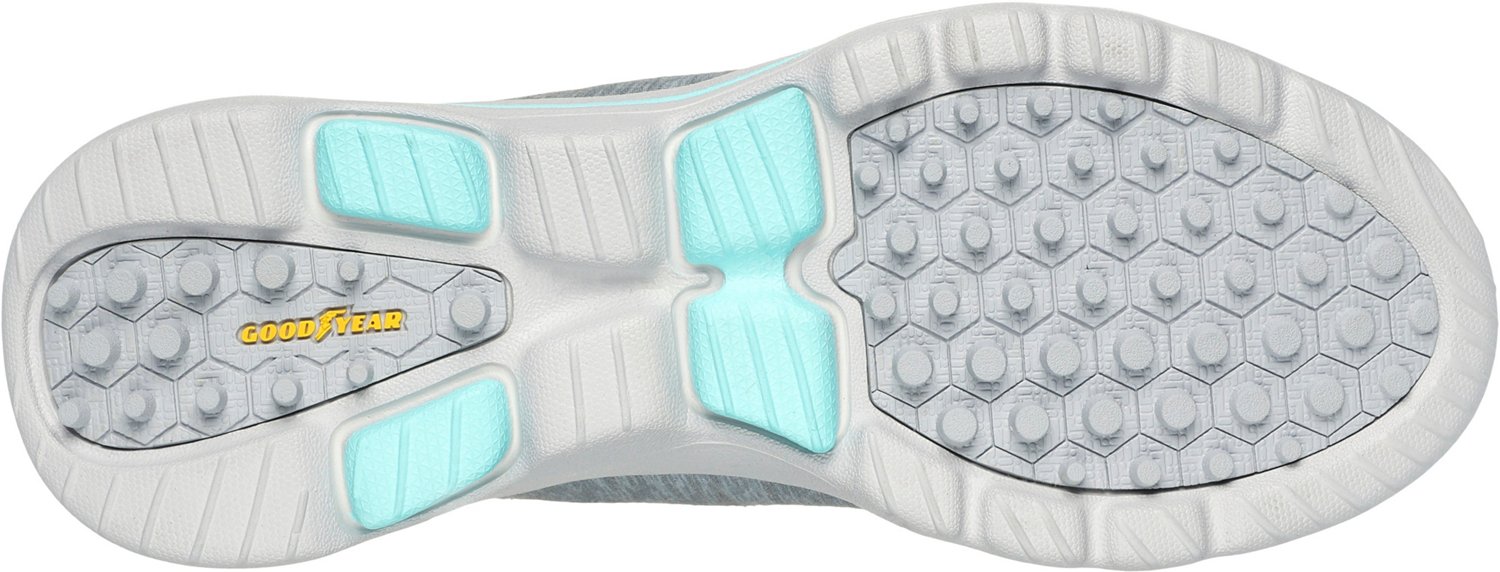 SKECHERS GOLF シューズ 7.5 グレー/ライム Skechers Slip-ins: GO GOLF WALK 5 - Slip-Ins