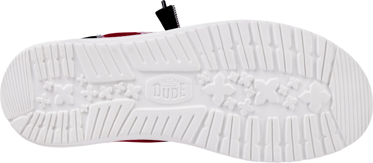 HEYDUDE Wally Mens'  Tri Texas A&M Slip-On Shoes - view number 4