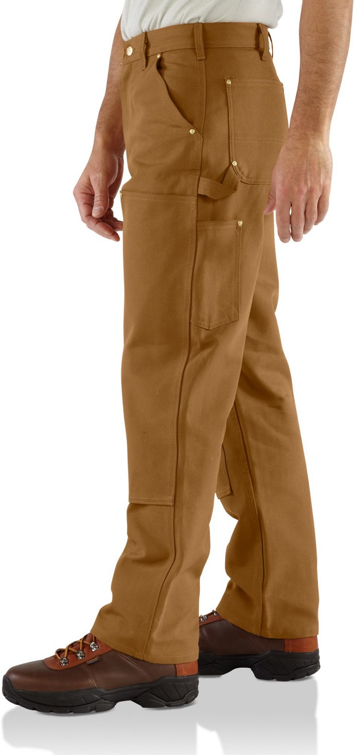 Carhartt Men's B01 Loose Fit Firm Duck Double-Front Utility Work Pant - view number 3