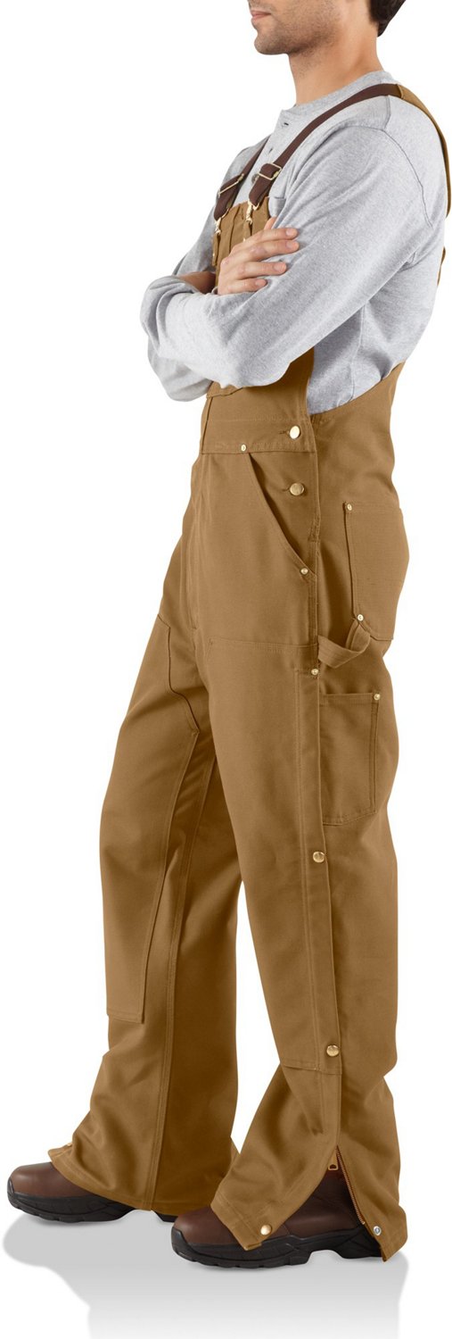 Carhartt Men's Loose Fit Firm Duck Bib Overall | Academy