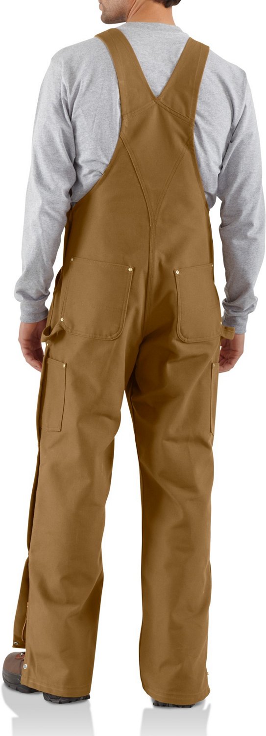 Carhartt Men's Loose Fit Firm Duck Bib Overall                                                                                   - view number 4
