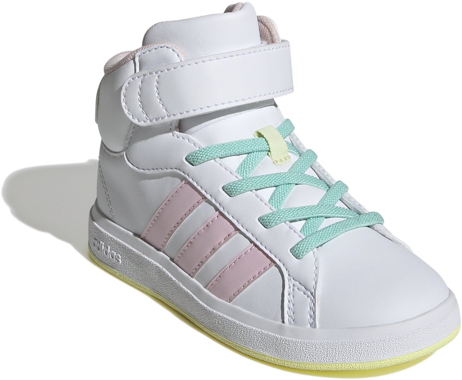 adidas Kids' Grade School Grand Court Mid Shoes - view number 3