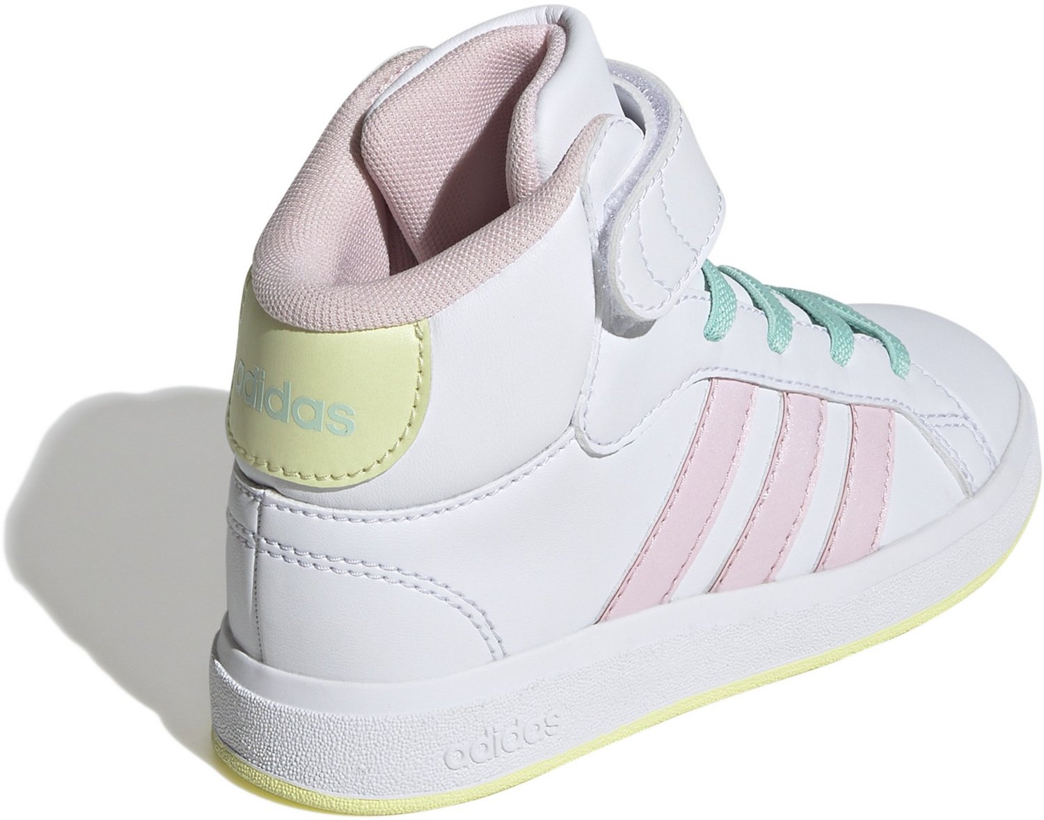 adidas Kids' Grade School Grand Court Mid Shoes - view number 4