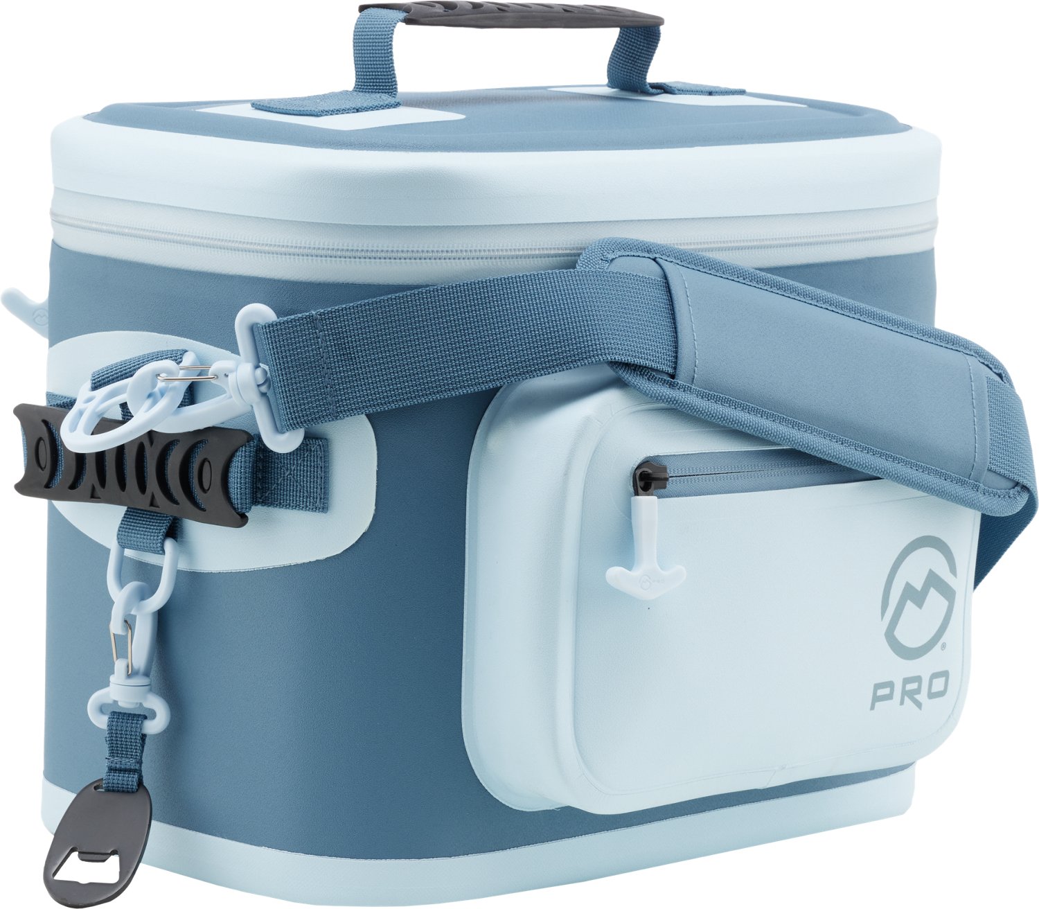 Magellan Outdoors Pro Leakproof 12-Can Square Cooler – Color Dark Blue / Light Blue Sansujyuku sansujyuku.com