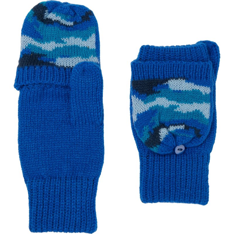 Magellan Outdoors Boys' Glacier Camo Glommets Brtblue - Men's Gloves at Academy Sports
