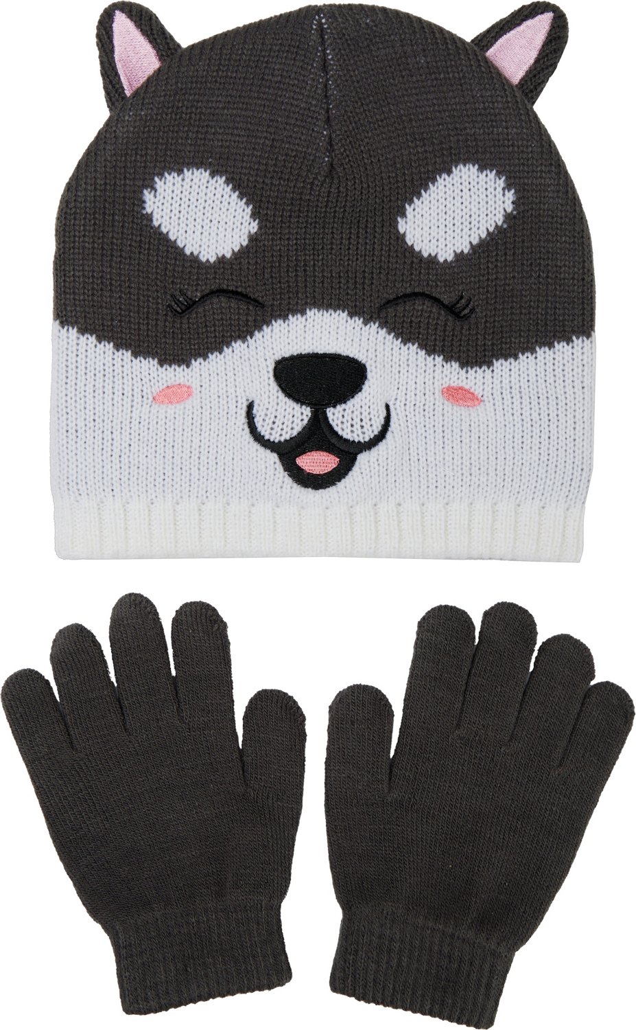 Magellan Outdoors Girls' Husky Beanie Set                                                                                        - view number 1