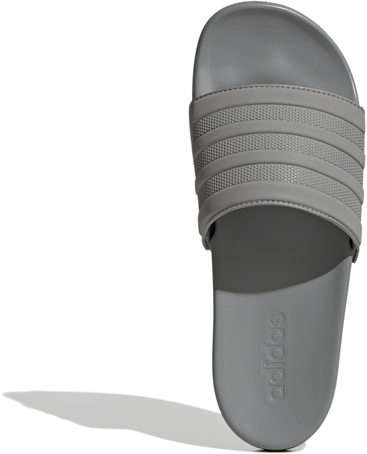 adidas Men s Adilette Cloudfoam Plus Swim Slides Academy